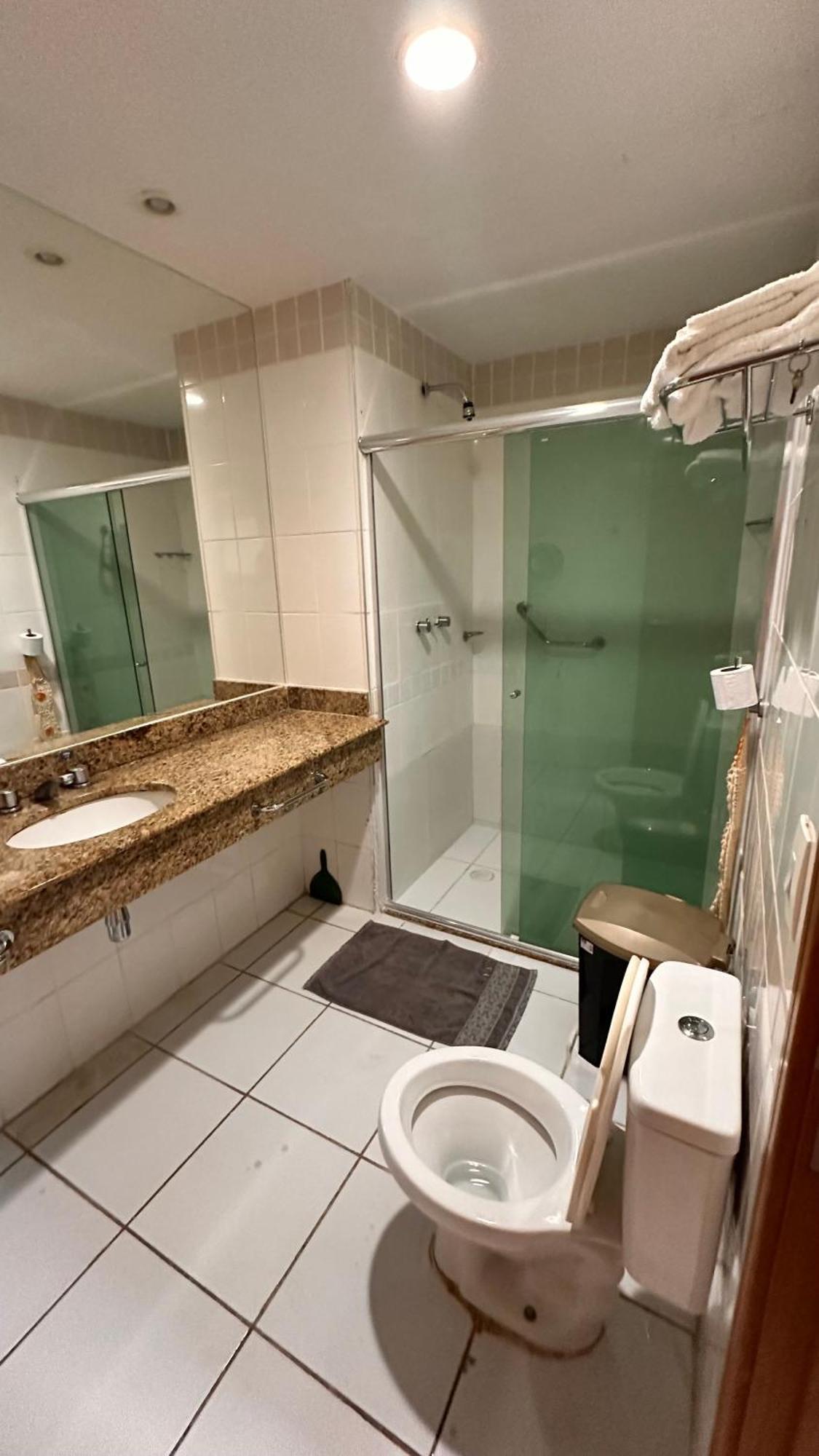 Apartamento No Tropical Executive Hotel Com Varanda, 1 Cama De Casal E 2 Camas De Solteiro Manaus Exterior foto